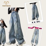 MOMMEGO Girls' Jeans Girls' Jeans Thick Material Jeans SpecialDesign Jeans for Girls