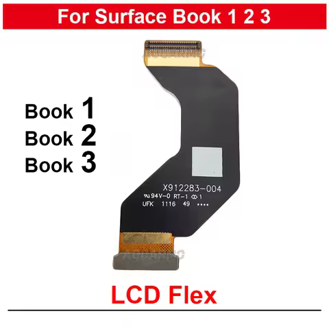 For Microsoft Surface Book 1/2/3 Book2 15" Book 3 LCD Screen Connection Flex Cable Replacement Repai