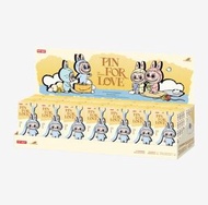 POP MART - THE MONSTERS- 全套14字母(A-M) 原封未開盒 Labubu 4.0 HE MONSTERS 心底密碼系列 - 搪膠毛絨掛件盲盒 系列 鎖匙扣】1隻 有機會抽到隱