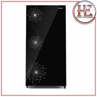 LEMARI ES KULKAS SHARP SJX 197 WDW 1 SATU PINTU DOBLE FREEZER DOBEL