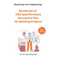Bundle Set of   C&S Specifications Document Files for Building Projects