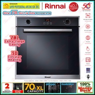 Rinnai Built-In Oven RO-E6208TA-EM 70 litres 8 Functions 60cm Extra-large Built-In Oven