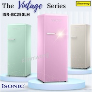 ISONIC VINTAGE SINGLE DOOR FRIDGE ISR-BC250LH