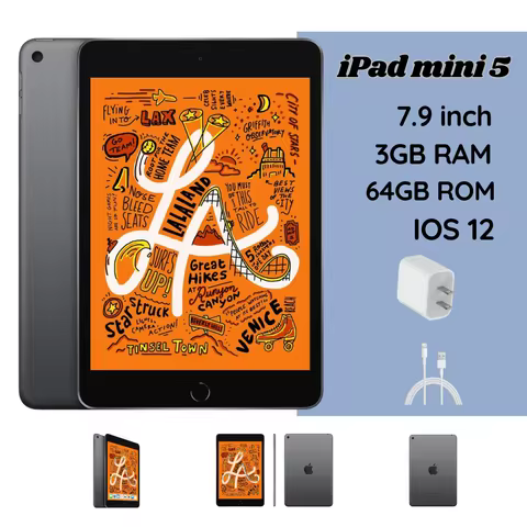 Apple iPad Mini 5 64GB Wifi (Space Gray) (Refurbished, Good Condition)