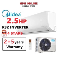 Midea R32 Inverter 2.5hp Air Cond Air Conditioner 冷气机 MSXS-25CRDN8