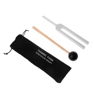 512 Hz Tuning Fork Aluminum with Storage Bag Healing Musical Instrument and Stress Reliever Healing 