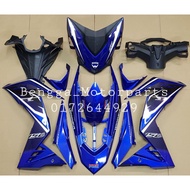 Rs150 V1&amp;V2 Cover Set Custom Biru Kilat