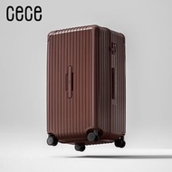CECE 30吋大容量深倉拉鍊行李箱輕巧堅固耐用旅行箱拉桿皮箱子