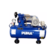 Global House PUMA ปั๊มลมสายพานพร้อมมอเตอร์ 0.25 HP ขนาด 36 ลิตร รุ่น PP1-WM รับประกันของเเท้