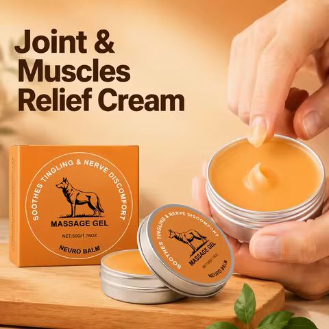 Nerve Relief Balm Joint Care Massage Balm Relieve Nerve Knee Shoulder Discomfort Cooling Body Cream 