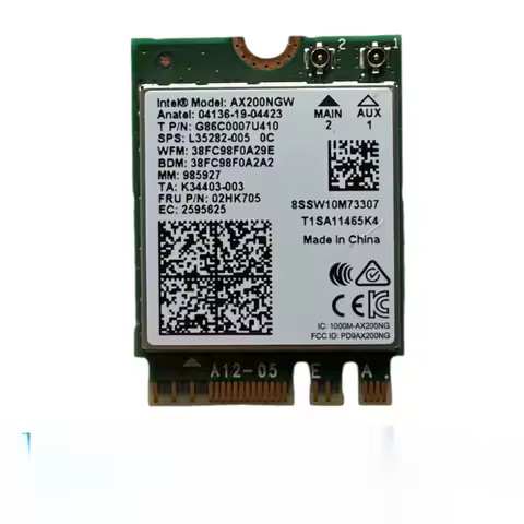 For Acer Nitro 5 AN515-45 N20C1 WLAN WiFi Network Wireless Card AX200NGW
