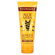 Fruit of the Earth Aloe Vera Sunless Self Tanning Cream Medium to Dark 8 fl oz (237 ml)