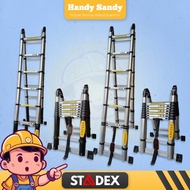 STADEX Double Telescopic Aluminum Ladder 3.8 Meters - 10 Meters