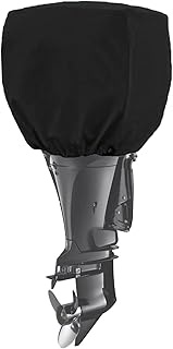 COCO Outboard Motor Cover Waterproof Boat Motor Cover, Outboard Engine Cover Up to 50-115 Horsepower