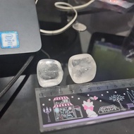 CLEAR QUARTZ CUBE 2CM PRICE PER PCS