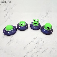 willbered Alien UFO Clicky Fidget Toy 3D Printed Anxiety Relief Dpression Fidget Toy Home Decoration