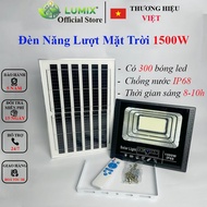 Đèn năng lượng mặt trời Lumix 1500w Chống nước ip68 Cảm ứng tự động Điều khiển từ xa
