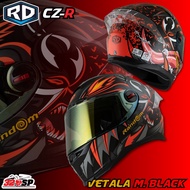 หมวกกันน็อค RD CZR !!320SP #27 RAIJIN MattBlack S (55-56)