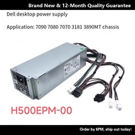 Dell 3080 5080 7080 XE3 3890 3690 3881 Power Supply 500W H500EPM-00