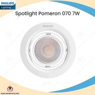 Philips Pomeron 070 LED Spot Light 7W 7 Watt 2700K 4000K WH recessed LED 59776