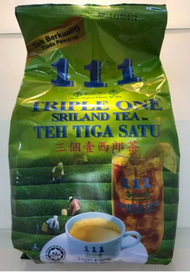 triple one 111 halal tea powder CD1 NUWARA Tea Dust @ 1KG/POUCH - Serbuk Teh 111 Nuwara