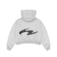 HOODIE ZIP METAL LOGO - Áo khoác nỉ 2 da logo kim loại