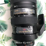 lensa nikon 80-400mm murah