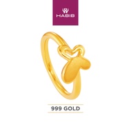 HABIB 999/24K Yellow Gold Ring 9GR00081024