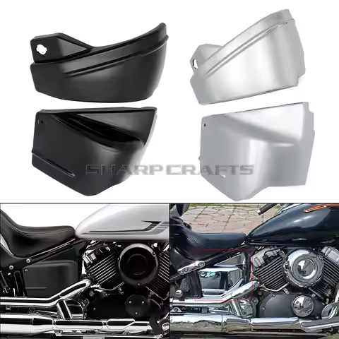 Motorbike Left Right Side ABS Battery Fairing Cover For Yamaha V-Star XVS 650 XVS650 XVS650A Dragsta