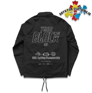 Jaket Joo Jaekyung Team Black Jacket Coach Manhwa Jinx Keren Nyaman Panjang Pria Distro Cowok Hitam 