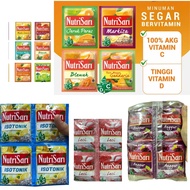 (WHOLESALE) NUTRISARI 1 RENTENG 10PCS PRODUCT/ FLORIDA ORANGE PERAWS JUICE NUTRI SARI DRINK