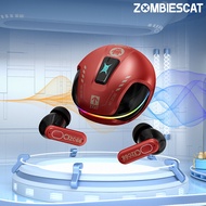 Tai nghe nhét tai qingchengweishu x zombiescat B5 bluetooth không dây Tai nghe nhét tai Bluetooth v5