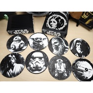 Star Wars 3D Printed Coaster Collection | A Must-Have for Fans