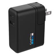 GoPro Supercharger Black Dual-Port Wall Charger Adapter for Fast Charge with Universal Plug