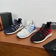 ZEGNA ZEGNA 2025 Autumn Winter New Style Knitted Cover Foot High-Top Lace-Up Men's Sports Casual Sho