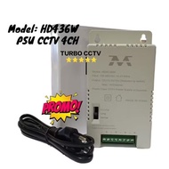 HD4C36W CCTV Camera Adapter Power Supply 12V 1 4CHa