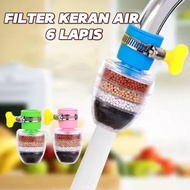 6-Layer Water Tap Filter, 6-Layer Water Tap Filter, Tap Filter, Dirty Water Filter, Dishwashing, Sin