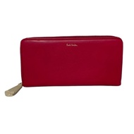 Paul Smith SMITH'S Long Wallet Bordeaux leather Direct from Japan Secondhand