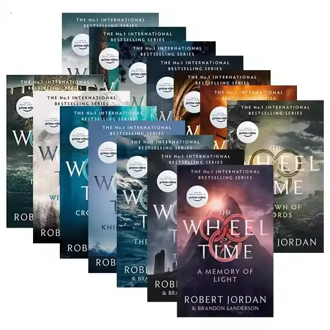 single book Genuine English Original Fantasy Novel The Wheel of Time 1-14 Volumes Film and Televisio