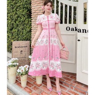 BLT Brand Pink Long Dress Size.M Hanging Sign