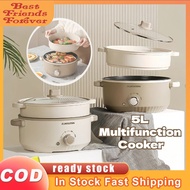 24SS BFF 5L Large Capacity Multifunctional Electric Cooker 电煮锅 Periuk Panas Elektrik Tidak Melekat 2