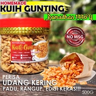 KUIH GUNTING UDANG KERING PADU, RANGUP DAN KERASSS