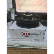 HYUNDAI SANTA FE 2.2 CM11 KIA SORENTO 2.4 [2011] CRANKSHAFT PULLEY 100%  ORI [23124-2F602] D4HA