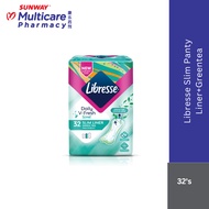 Libresse Slim Panty Liner+Greentea (32's)