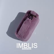 IMBLIS - IMBLIS MINI BOX CARABINER FAUX FUR BAG