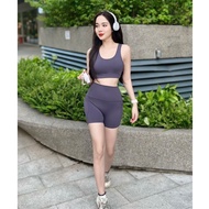 Gym, zumba, aerobics bra and pants set