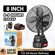 SOARFLY 8 Inch Portable Camping Fan Cordless Rechargeable Fan Metal for Home Outdoor Camping风扇