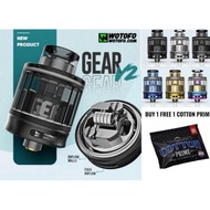 Wotofo Gear V2 RTA 24MM Authentic .PIV Best Seller