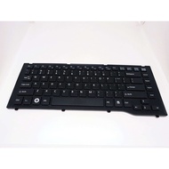 Fujitsu Laptop Keyboard Lifebook Lh522 Lh532 Aefj8u00020 Black Frame