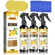 3Pcs Beeswax Spray Furniture Polish, Original Natural Beeswax Care Spray, Wood Cleaner, Wood Floor P